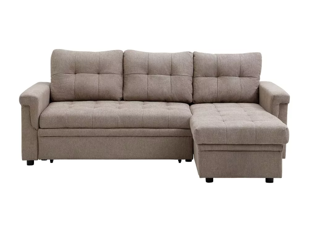 Canapé d'angle polyester 4 places Deramop