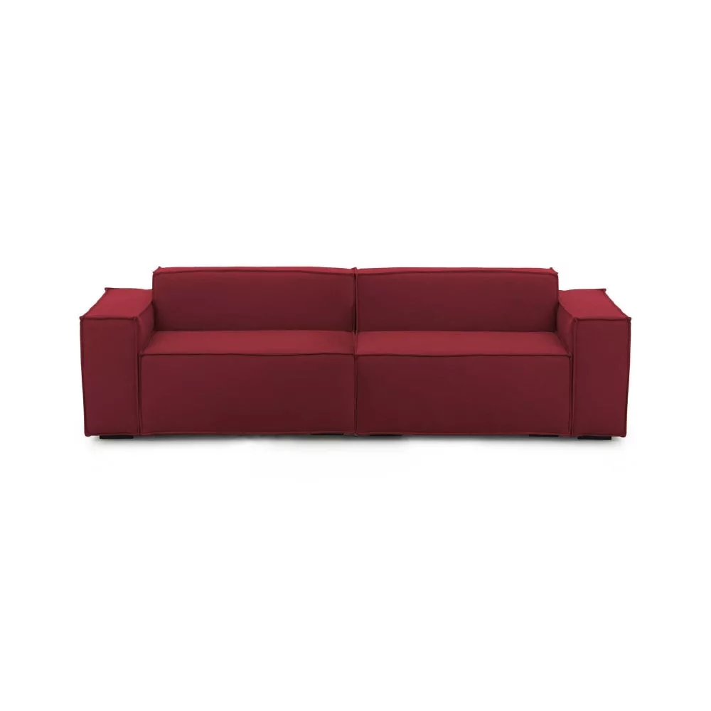 Canapé fixe 3 places en tissu Argo