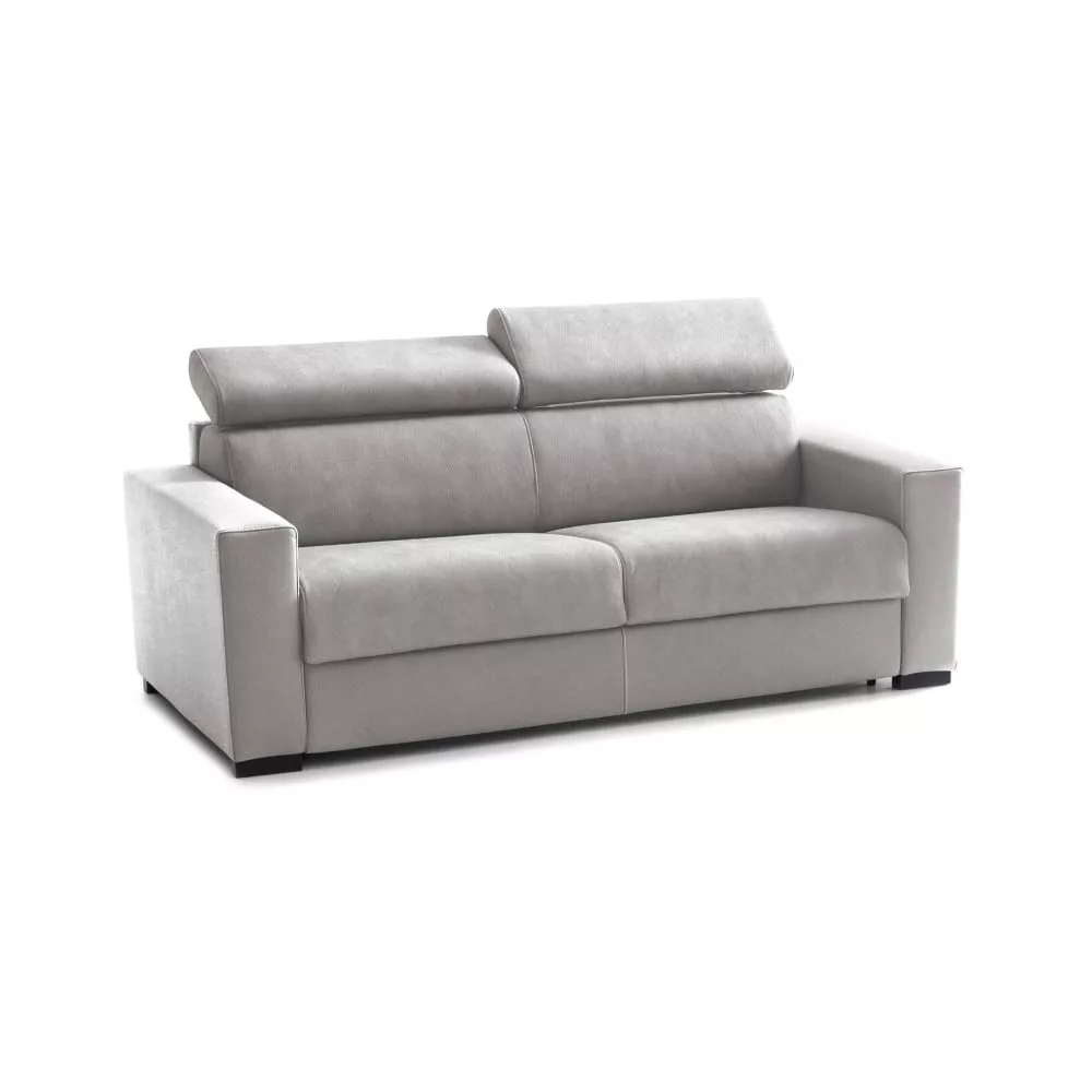 Canapé lit 2 places en tissu 200x95h85 cm Amalfi