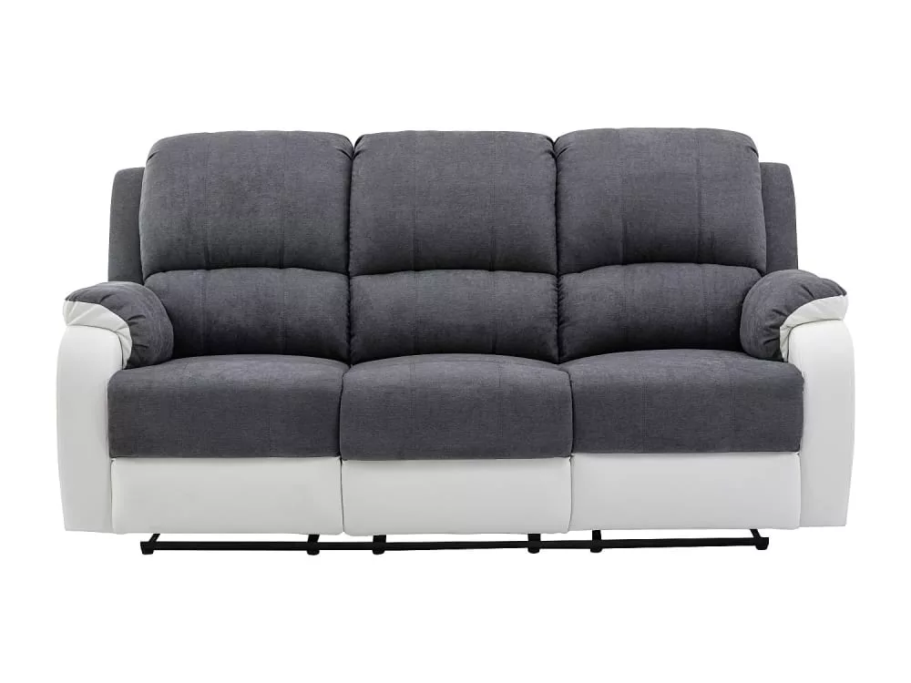 Canapé relaxation microfibre 3 places Brody