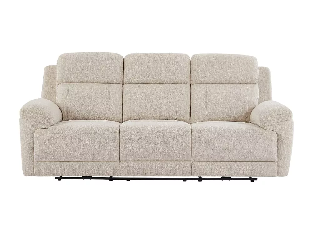 Canapé relaxation polyester 3 places Keluno