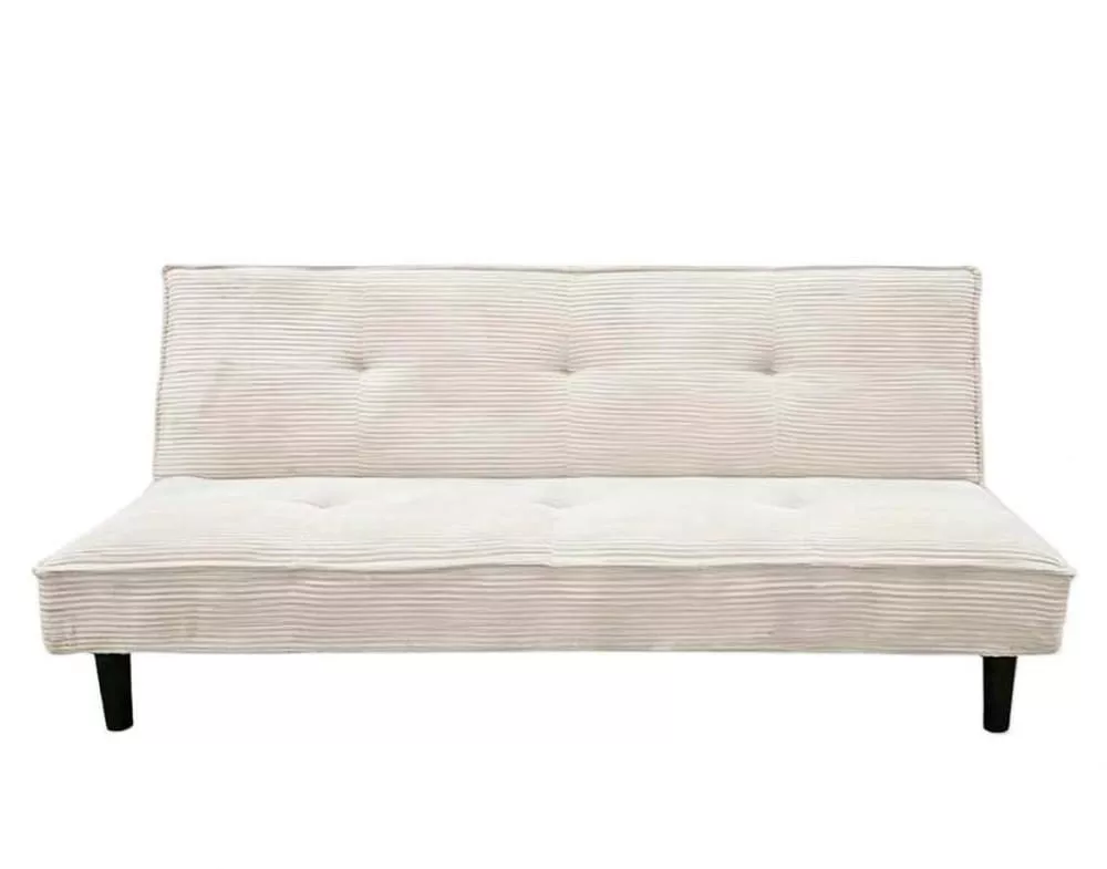 Canapé convertible en velours côtelé 180 cm Clipper
