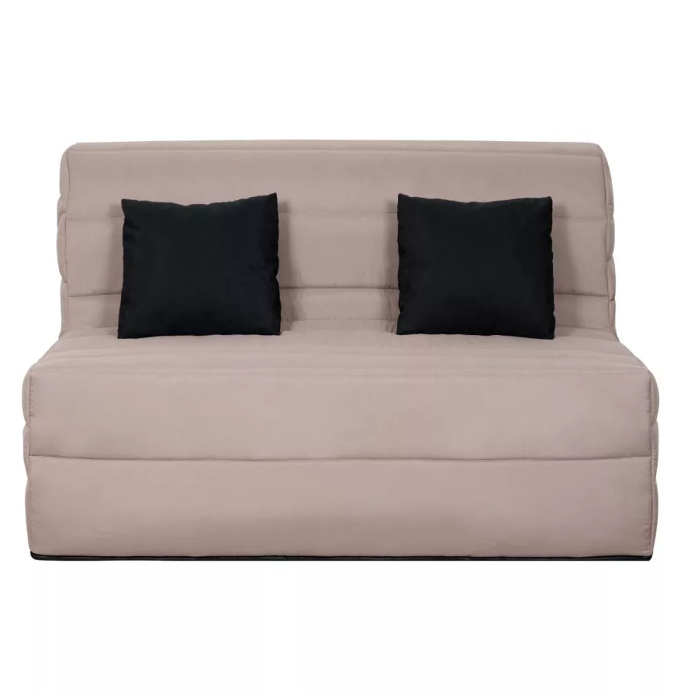 Banquette bz convertible 2 places tissu Orlando