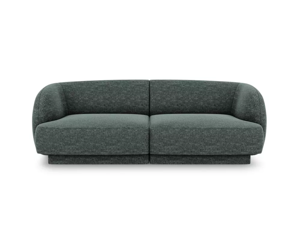 Canapé 2 places en tissu chenille Miley