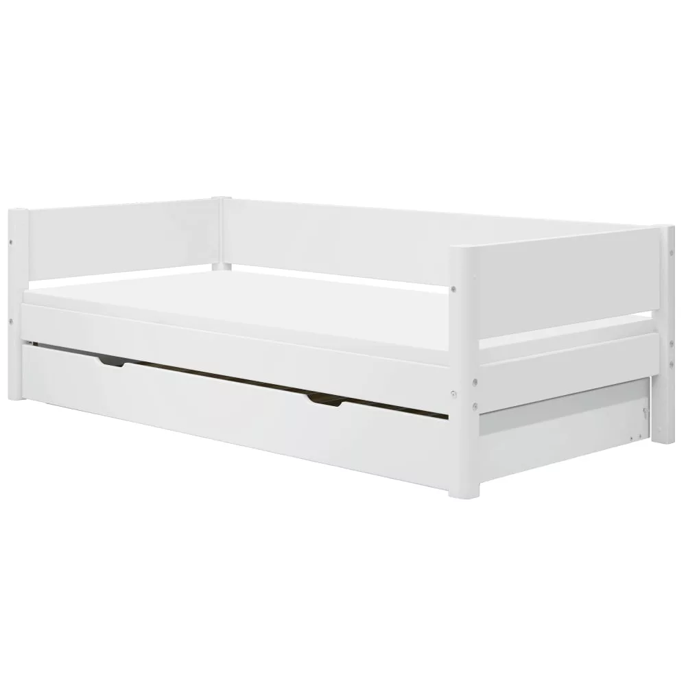 Banquette-lit avec dossier et lit dappoint relevable