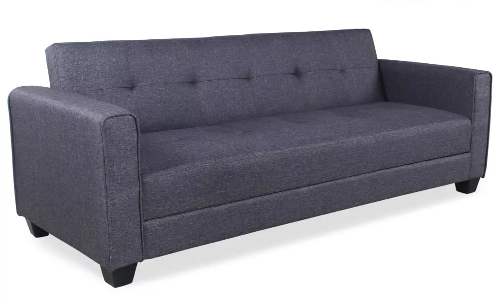 Canapé convertible 3 places tissu Clayton