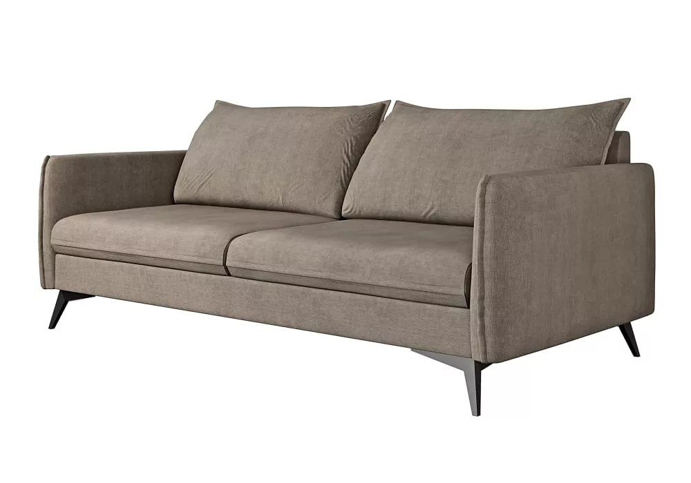 Canapé 3 places en microfibre Vaughn