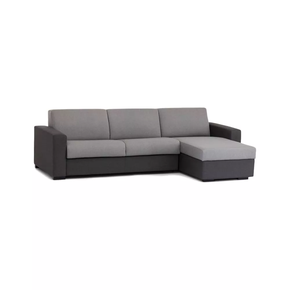 Canapé d'angle en tissu 280x95h90 cm Atos