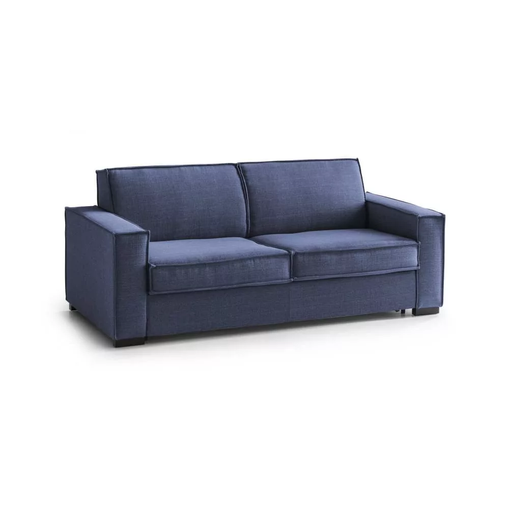 Canapé lit 2 places en tissu 200x95h90 cm Amapola