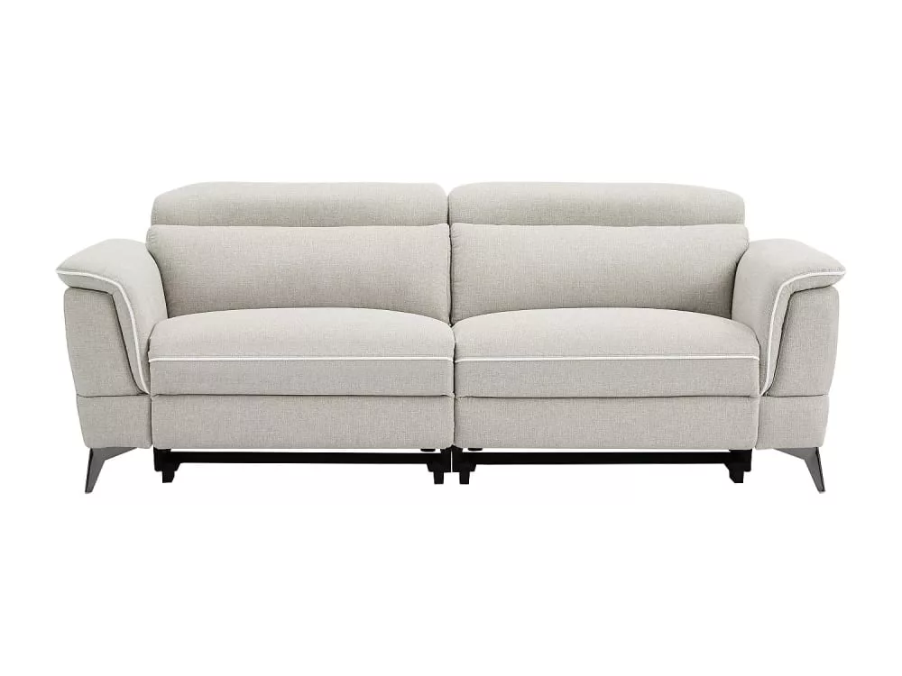 Canapé relaxation polyester 3 places Macari
