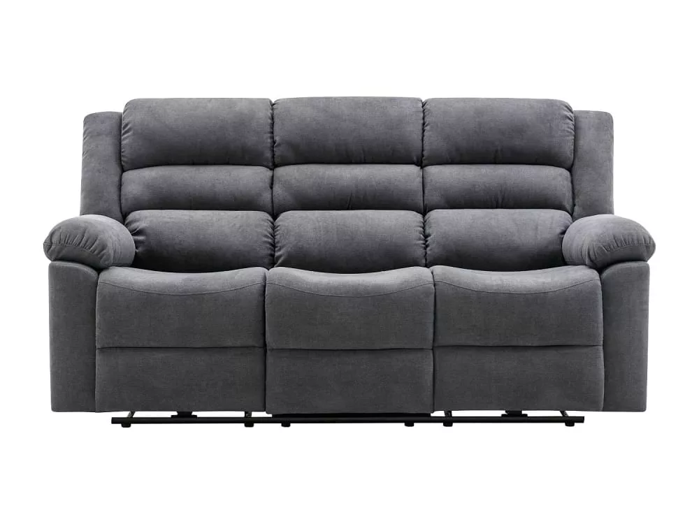 Canapé relaxation polyester 3 places Burolo