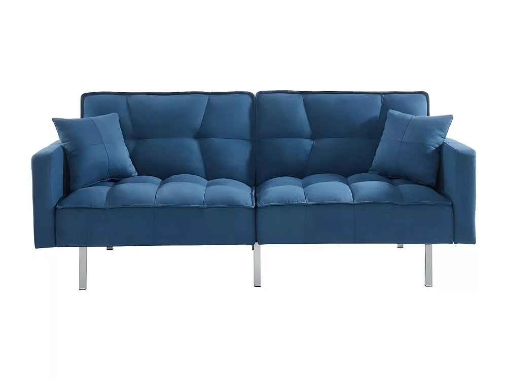 Canapé convertible polyester 3 places Miney