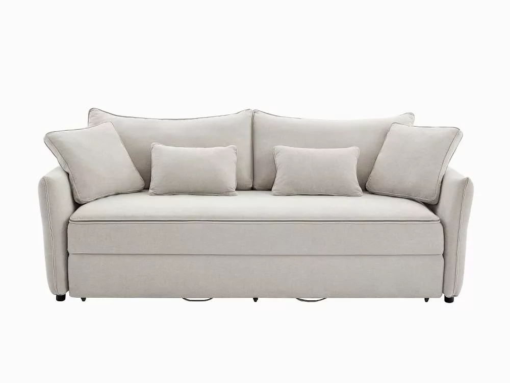 Canapé convertible polyester 3 places Sitala