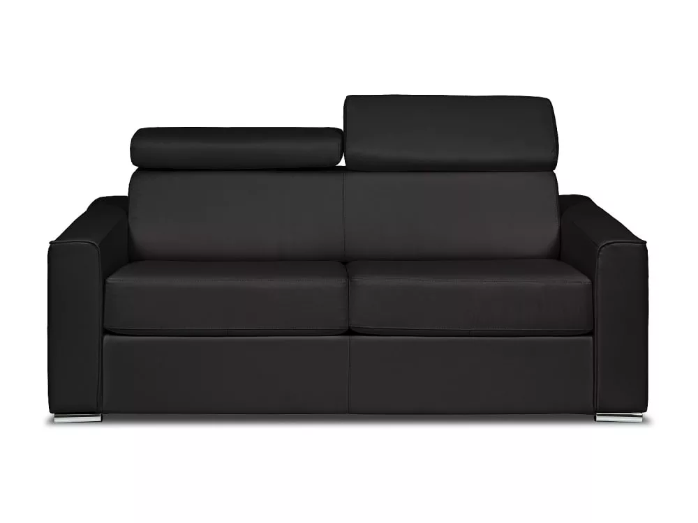 Canapé convertible 100% cuir 3 places Vizir