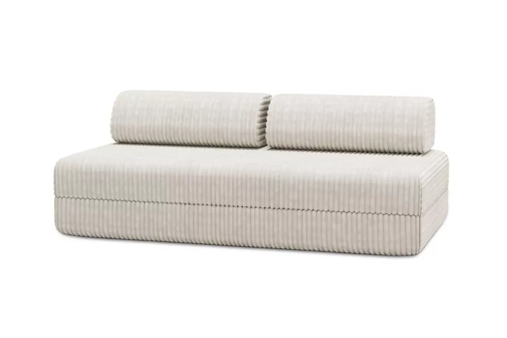 Canapé convertible et modulable 3 places en velours