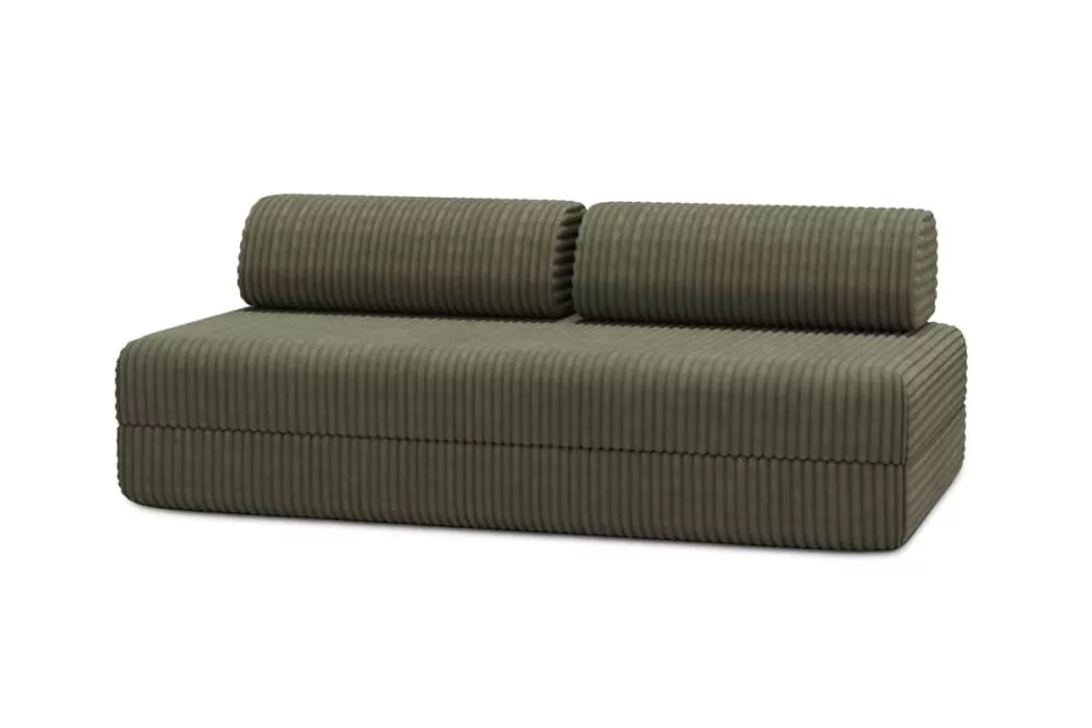 Canapé convertible et modulable 3 places en velours