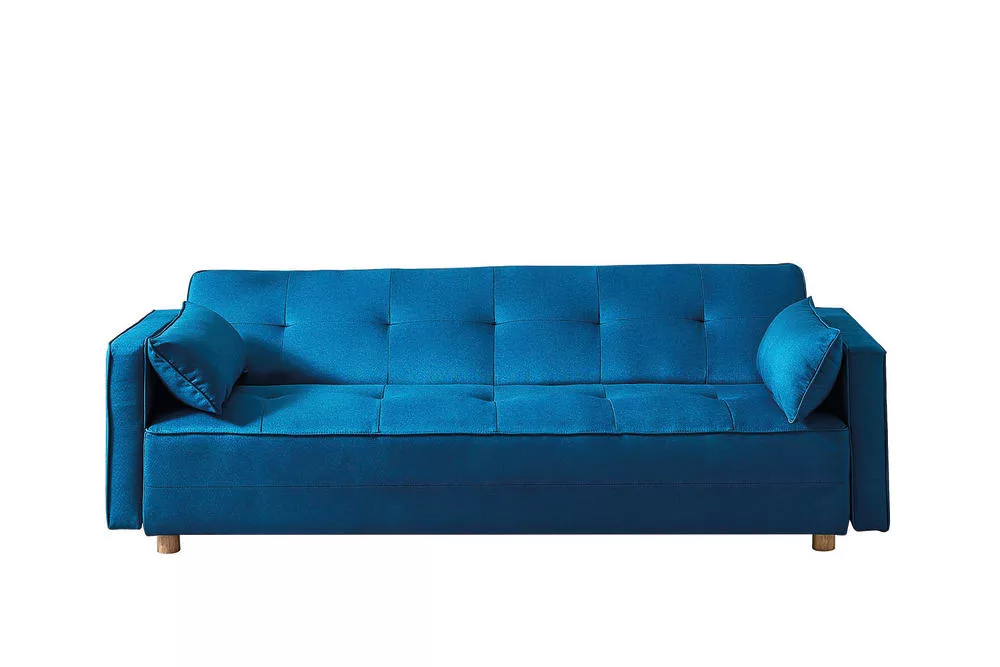 Canapé scandinave convertible 3 places en tissu copenhague