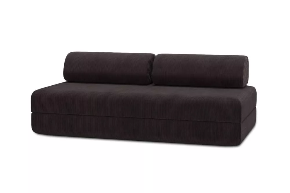 Canapé convertible et modulable 3 places en velours