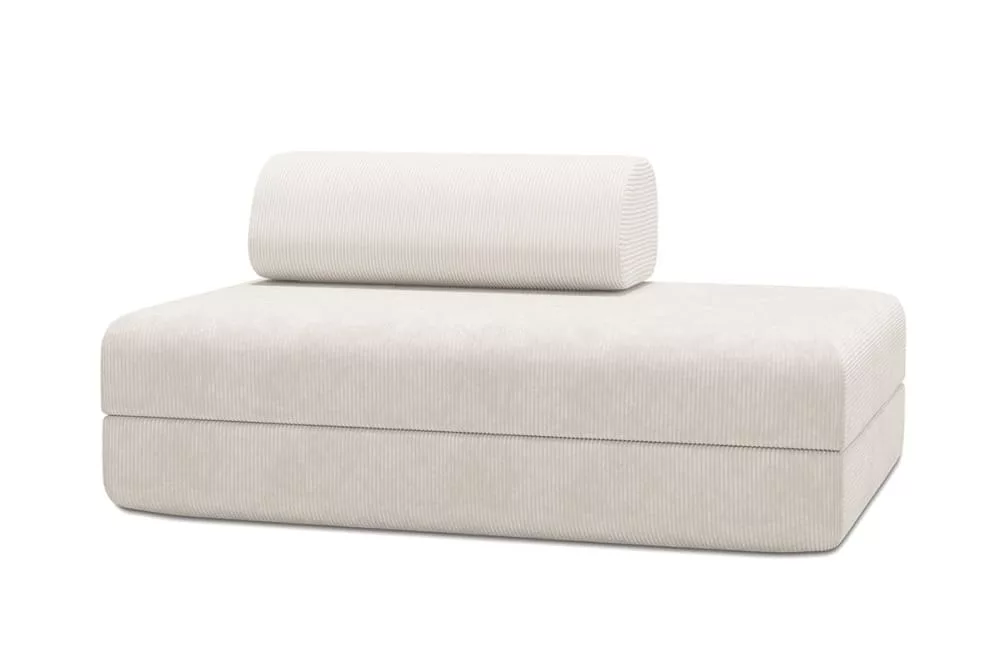 Canapé convertible et modulable 2 places en velours