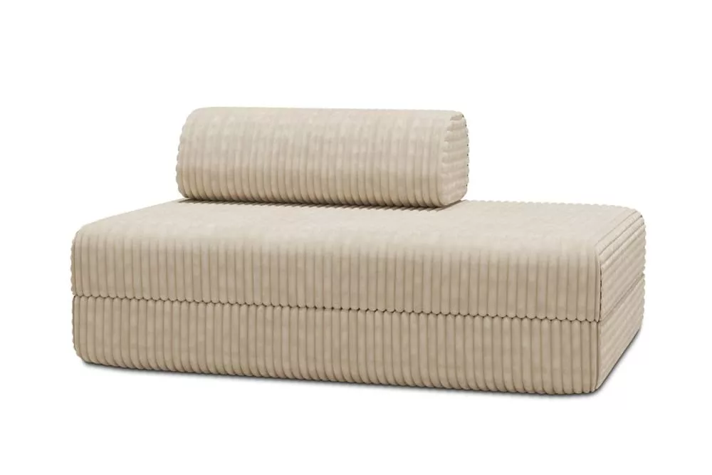 Canapé convertible et modulable 2 places en velours
