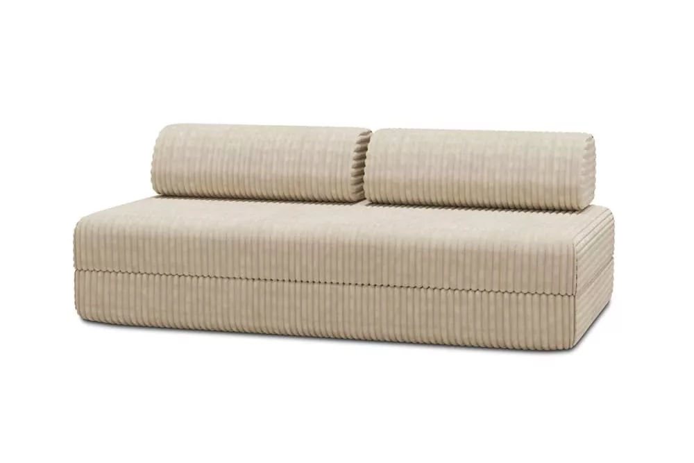 Canapé convertible et modulable 3 places en velours