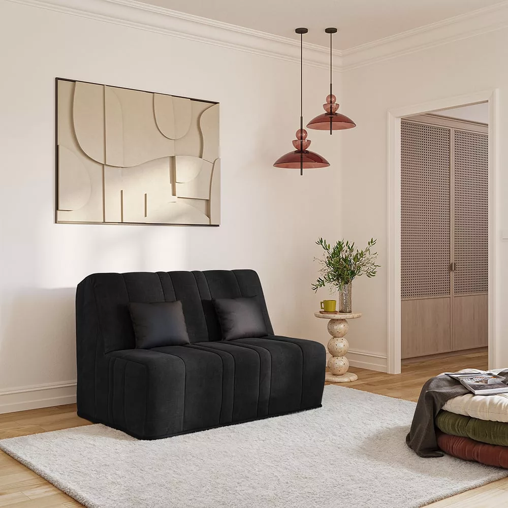 Bz convertible avec 2 coussins offerts tissu coton
