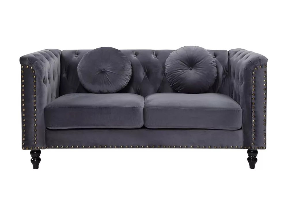 Canapé fixe polyester 2 places Turner