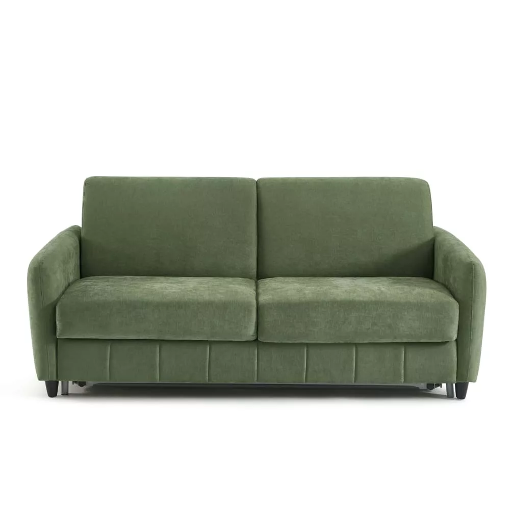 Canapé convertible en tissu 3 places Ornoa