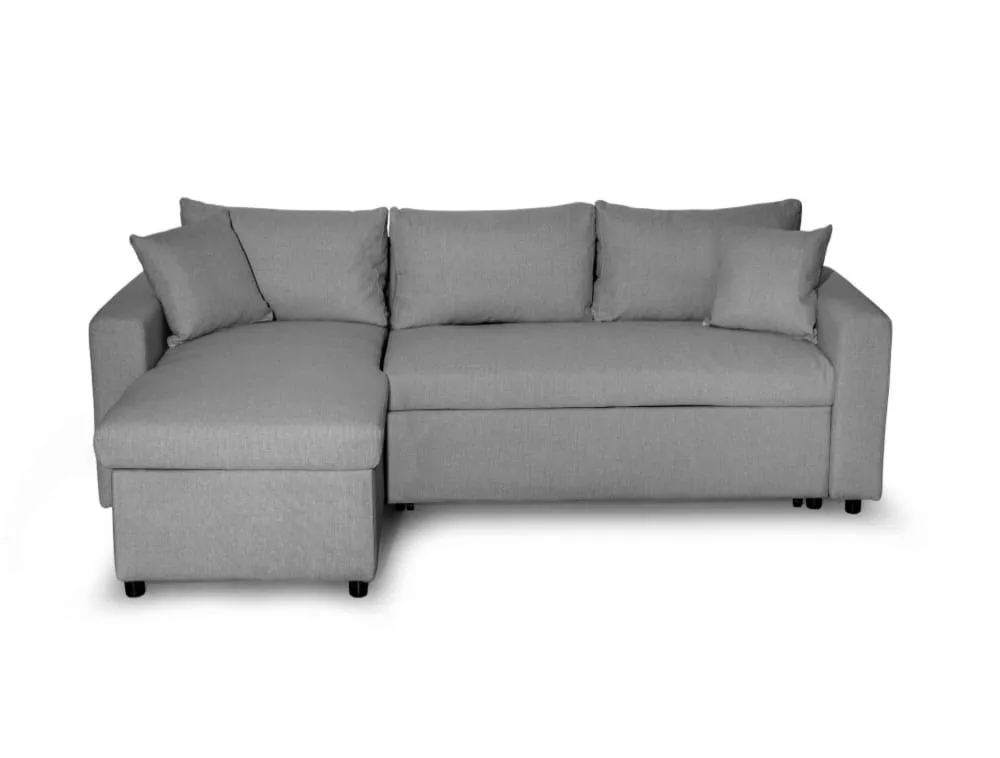 Canapé d'angle MARIA Réversible et Convertible avec Coffre en microfibre