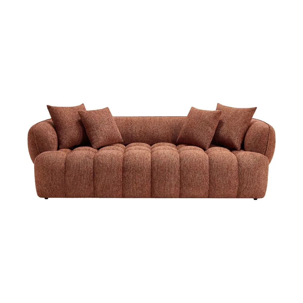 Canapé 3 places en tissu chenille – Veroni