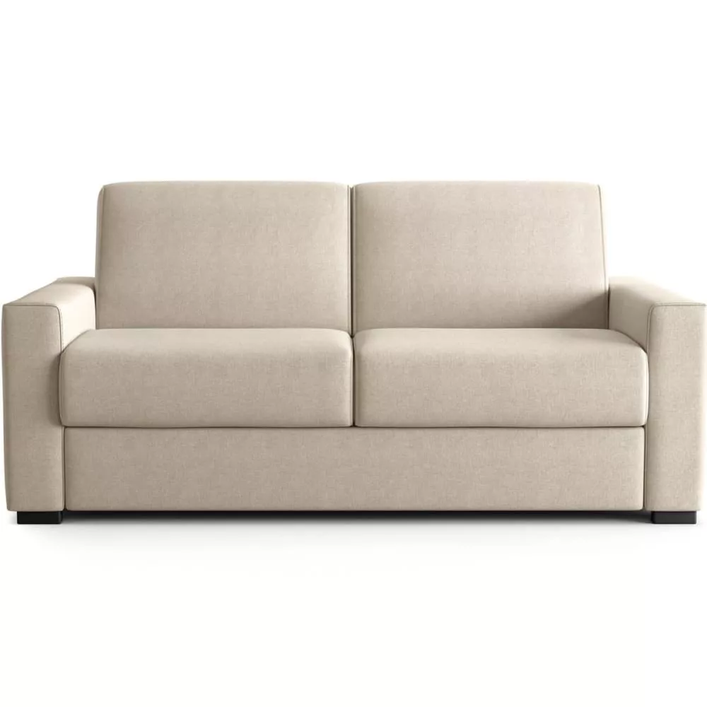 Canapé convertible express 3 places en tissu chenille Anzio