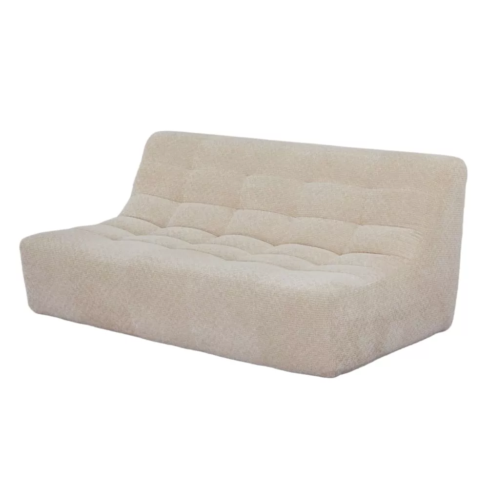 Canape banquette 2 personnes en tissu