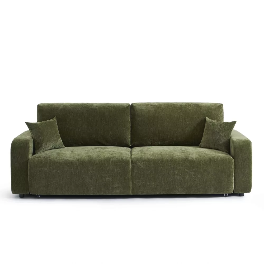 Canapé convertible tissu 3 places Kyron
