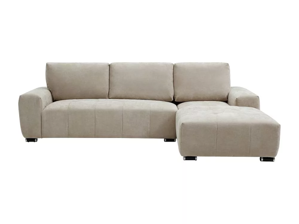 Canapé d'angle polyester 5 places Michelia